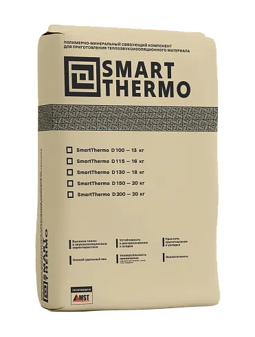 Полимерно-минеральный связующий компонент для приготовления теплозвукоизоляционного материала SmartThermo