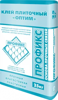Клей плиточный «Оптим» 